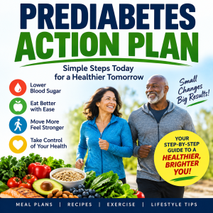 The Prediabetes Action Plan cover artwork